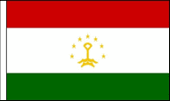 Tajikistan Hand Waving Flags